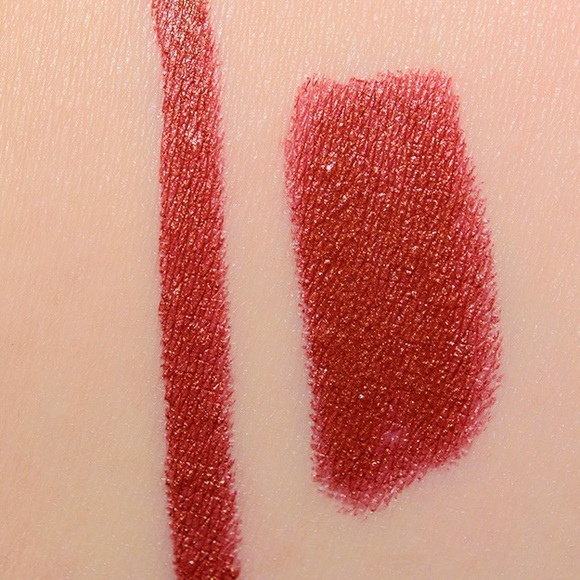 MARC JACOBS Le Marc Liquid Lip Crayon 370 Burn Notice Lipstick Lip Color - Picture 6 of 13